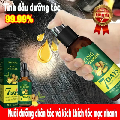 Tinh Dầu Xịt Mọc Tóc EELHOE: Tinh Chất Nhân Sâm và Gừng Tươi Thiên Nhiên Kích Thích Mọc Tóc Sau 7 Ngày Loại Tốt