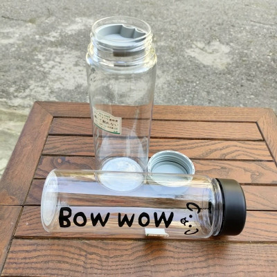 Bình nước tritan Yamada Bow Wow | Meow 500ml - Hàng Nội Địa Nhật Bản