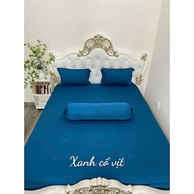 Bộ chăn Drap gối Thun Hàn Quốc Mát Lạnh { 4 món gồm ; ga và 3 áo gối  / 5 món gồm chăn, ga và 3 áo gối } đủ size.