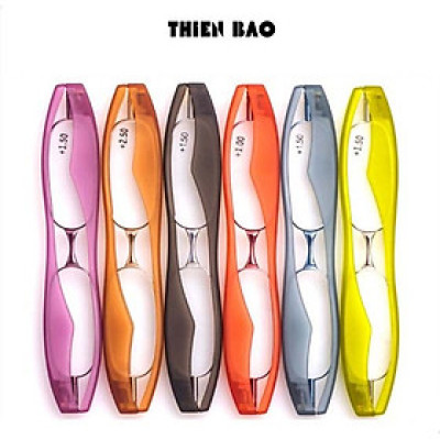 Kính lão thị viễn thị, kính đọc sách xoay 360 độ tròng Nhật siêu gọn bỏ túi Nam nữ KV1X HÀNG ĐẸP cứng cáp loại I