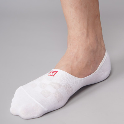 Combo 5 Đôi Tất Vớ Lười Nam, Sợi Cotton Cao Cấp Kháng Khuẩn, Chống Hôi, Silicon Chống Tụt Gót Chân - JM - MM