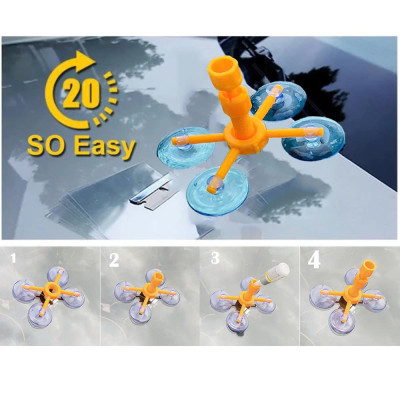 Phục Hồi Kính Ô Tô Bị Rạn Nứt Với Keo Chuyên Dụng – Kèm Bộ Phụ Kiện Đầy Đủ , Không Cần Ra Tiệm, Hiệu Quả Cao