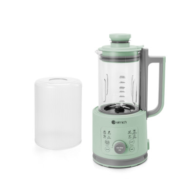 Máy làm sữa hạt Elmich CBE-8720, công suất xay 300W, công suất nấu 500W, dung tích xay nóng 600ml và xay lạnh 800ml, lưỡi dao với 10 cánh giúp xay nhuyễn, nhỏ gọn, dễ dàng lưu trữ và sử dụng - Hàng chính hãng