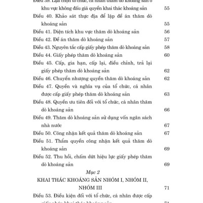Luật địa chất và khoáng sản năm 2024 - bản in 2025