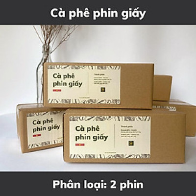 Cà Phê rang xay Phin Giấy Big Dream blend 80% Robusta và 20% Arabica Cafe nguyên chất pha phin đậm hương vị truyền thống