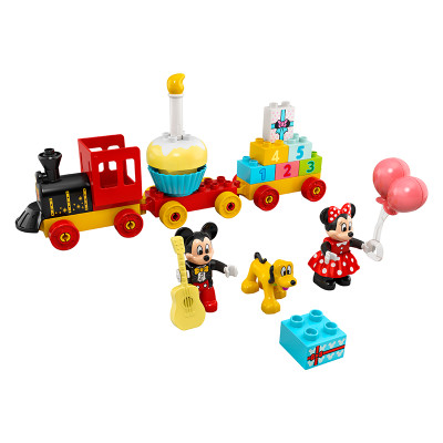 Đồ Chơi LEGO Duplo Đoàn Tàu Sinh Nhật Của Mickey & Minnie 10941  Cho Bé Trên 2 Tuổi