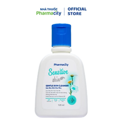 Sữa rửa mặt dịu nhẹ Pharmacity Sensitive Skin (125ml)