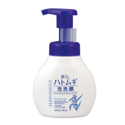 Sữa Rửa Mặt Tạo Bọt Ngừa Mụn Và Dưỡng Sáng Da Chai 29347 Reihaku Hatomugi Facial Whip (160 mL)