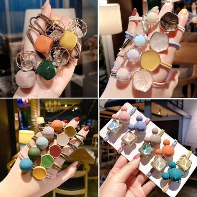Sét 20 Dây Buộc Tóc Siêu Xinh Túi Trong Suốt Bấm Khoá Hót Hít MINIIN - Nhiều Mẫu Hình Dễ Thương Tha Hồ Lựa Chọn