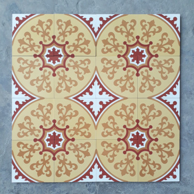 Gạch Bông Xi Măng Hoa Văn Juno Sofa 20 x 20 x 1,5cm