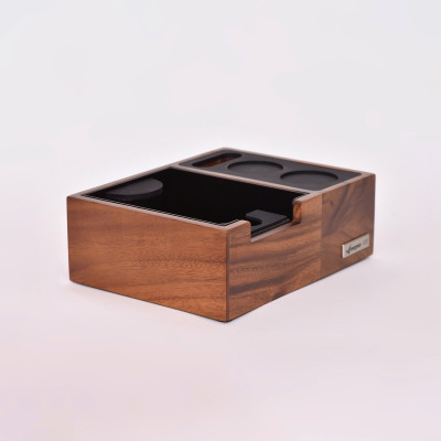 Feepie bàn đế nén cà phê đa năng gỗ óc chó Nam Mỹ