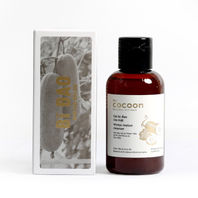 Bộ gel rửa mặt bí đao cocoon 140ml + Toner nước cân băng da bí đao cocoon 140ml