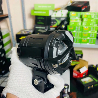 Đèn LED Trợ Sáng S40 Plus Siêu Sáng – Cốt Vàng, Pha Trắng, Chống Chói Đỉnh Cao Cho Khách VIP