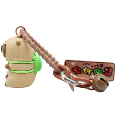 Móc Khóa Nhựa Capybara - WanLongDa 11114