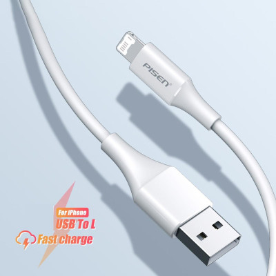 Cáp Sạc Mr White Lightning USB-A 1 m - Pisen AL05-1000