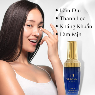 Bộ Chăm Sóc Da Mặt Origani Erda Indulgence Facial Collection (5 sản phẩm) - Có Chứng Nhận Hữu Cơ - Chăm Sóc Da Vùng Mắt Cùng Dưỡng Ẩm Da Mặt