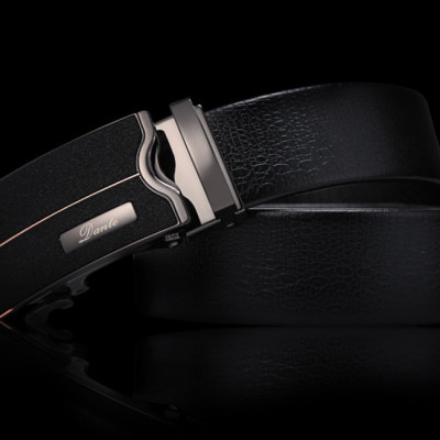 Thắt lưng nam da bò nguyên chất mặt khóa tự động hợp kim cao cấp