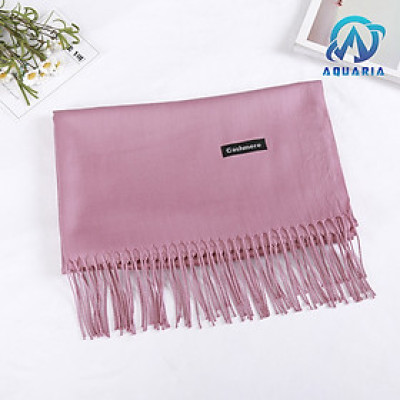 Khăn Choàng Cổ Nam Nữ Unisex Chất Len Cashmere Cao Cấp Mềm Mịn, Khăn Len Quàng Cổ 70x200cm