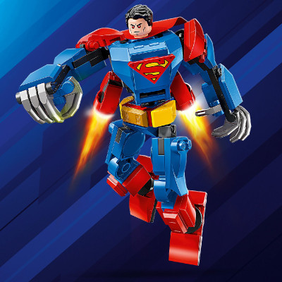 LEGO SUPERHEROES 76302Đồ Chơi Lắp Ráp Robot Siêu Nhân Đại Chiến Lex Luthor (120 chi tiết)