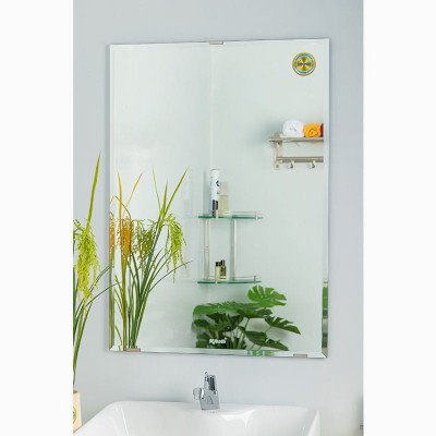 Gương vuông KG104 nhà tắm tráng bạc cao cấp loại tốt, bao ko bể vỡ, kiếng cường lực 5mm - Hàng chính hãng