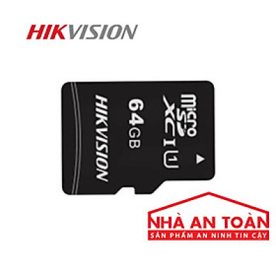Thẻ nhớ Micro SD Hikvision/HS-TF-C1 dung lượng 64G Class 10 hàng chính hãng Nhà An Toàn