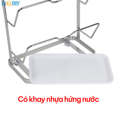 Kể để nắp vung thớt đa năng inox 304 Hobby home decor TT12