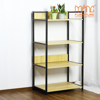Kệ Lò Vi Sóng -Đồ Đa Năng-4Tầng Tối Ưu Diện Tích Nhà Bếp - Chất Liệu Gỗ MDF (Giao Màu Ngẫu Nhiên)- Hàng Chính Hãng MINIIN