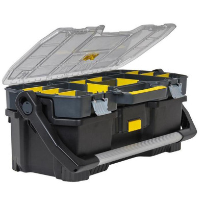 THÙNG ĐỒ NGHỀ CÓ KHAY ĐỰNG PHỤ KIỆN (55.6X32X24.9)СМ STANLEY STST1-70317 - HÀNG CHÍNH HÃNG