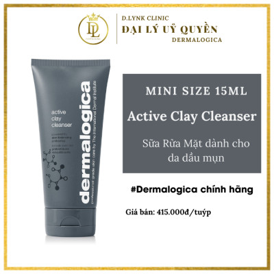 Sữa rửa mặt dành cho da dầu mụn Dermalogica Active Clay Cleanser 150ml