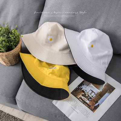 Mũ Vành Nhỏ, Mũ Bucket Hoa Cúc, Mũ Bucket Cụp Phong Cách Swag Siêu Xinh MD07