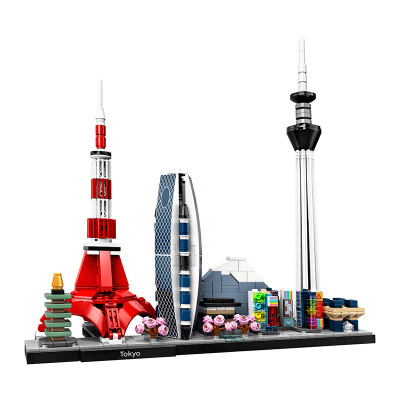 Mô hình đồ chơi lắp ráp LEGO ARCHITECTURE Thành Phố Tokyo 21051 ( 547 Chi tiết )