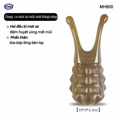 Massage mũi/ mặt 100% bằng Sừng  (MH800) chống nếp nhăn/nâng cơ mặt hiệu quả/lam đẹp da