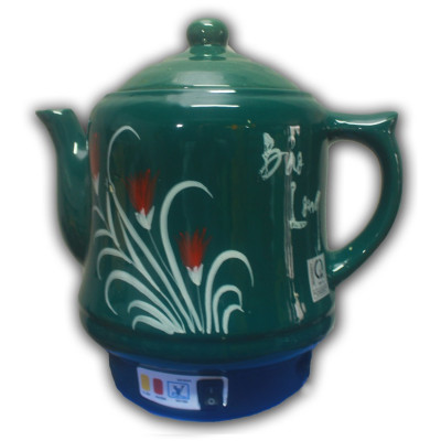 Ấm Siêu Sắc Thuốc Điện Tự Động Gốm Bát Tràng Bảo Long Phú Vinh Cao Cấp PV-368T (5 lít) - Màu Ngẫu Nhiên - Hàng Chính Hãng