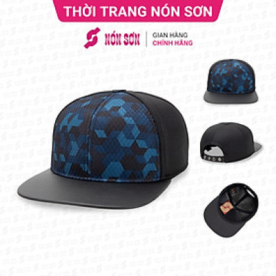 ƯU ĐÃI - Mũ snapback hiphop nam nữ NÓN SƠN chính hãng MC210BK-XH1HV