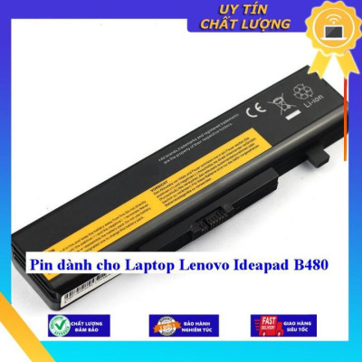 Pin dùng cho Laptop Lenovo Ideapad B480 - Hàng Nhập Khẩu  MIBAT761