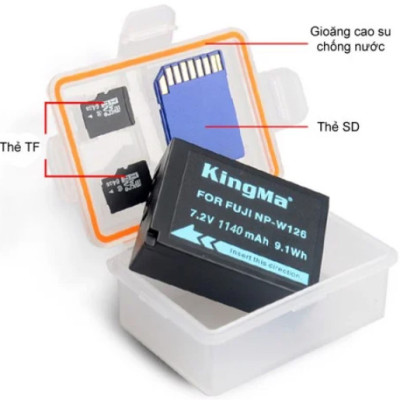 Sạc Kingma cho Fujifilm NP-W126, Hàng chính hãng