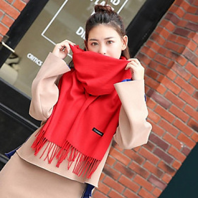KHĂN CHOÀNG CASHMERE TRƠN MÀU CAO CẤP HÀNG LOẠI I MS02