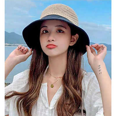 NÓN RỘNG VÀNH GẤP GỌN , MŨ RỘNG VÀNH ĐI BIỂN GẤP GỌN THỜI TRANG HÀN QUỐC Dona21060905