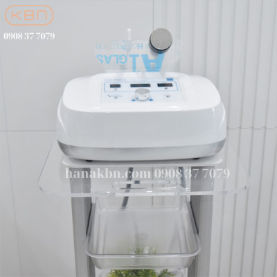 Chân Máy Thẩm Mỹ A0903 Trong Suốt Sang Trọng - Kệ Để Máy Thẩm Mỹ - 3 Tầng Cao 82cm