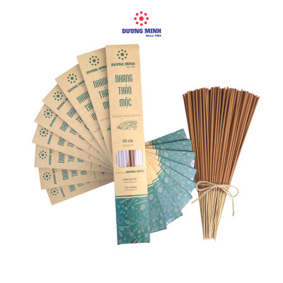Nhang thơm hương tết xưa - Nhang Thảo Mộc Dương Minh 180cây 30cm nhang sạch 100% thành phần tự nhiên từ các loại thảo dược