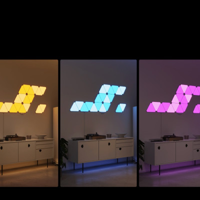 Yeelight Smart Light Panels Starter Kit 6P - Đèn LED RGB lắp ghép cao cấp thông minh - Hàng Chính Hãng