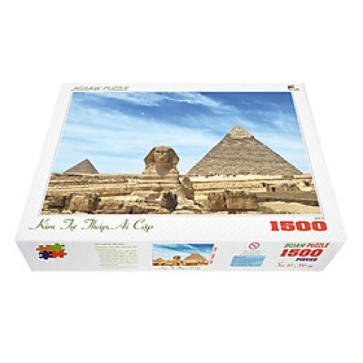 Bộ tranh xếp hình cao cấp 1500 mảnh – Kim Tự Tháp Ai Cập (60x100cm)