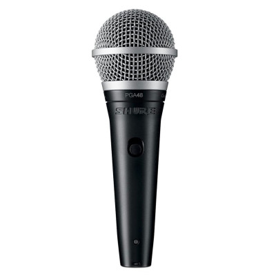 Mic Có Dây Cầm Tay Shure PGA48-QTR Vocal Mic Karaoke PGA48QTR Microphone PGA48 Hàng Chính Hãng USA - Kèm Móng Gẩy DreamMaker
