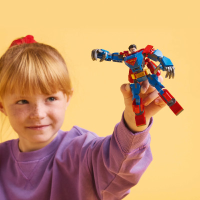 LEGO SUPERHEROES 76302Đồ Chơi Lắp Ráp Robot Siêu Nhân Đại Chiến Lex Luthor (120 chi tiết)