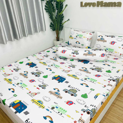 Ga chống thấm cho bé trai thích ô tô xe hơi chống thấm nước loại 1 LoveMama