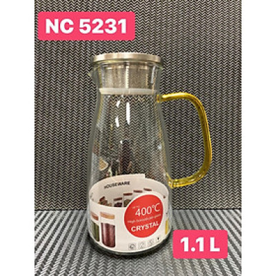 Bình đựng nước thủy tinh cao cấp chịu nhiệt ( Giao ngẫu nhiên ) - ANTH675