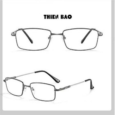 Kính viễn thị, kính lão thị trung niên toàn viền titanium siêu dẻo nhẹ bền KV60Đ tròng Nhật