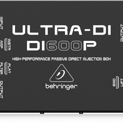 Hộp xử lý tín hiệu Behringer DI600P - High-Performance Passive DI-Box- Hàng Chính Hãng