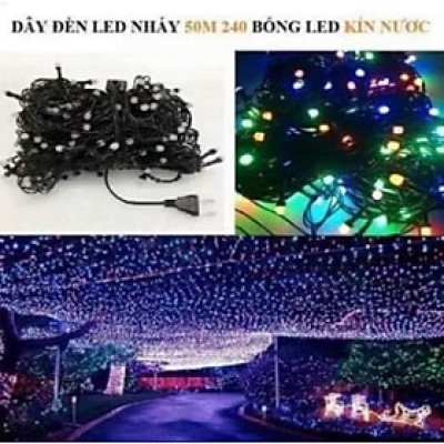 CUỘN DÂY LED TRANG TRÍ DÀI 40M NHẤP NHÁY NHIỀU MÀU SẮC BÓNG KIM CƯƠNG CỰC ĐẸP MẪU MỚI CHẤT LƯỢNG