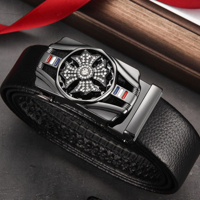 Thắt lưng nam khóa tự động dây da bền đẹp mẫu HOT thiết kế lịch lãm phù hợp đi làm đi chơi mẫu TLXX225